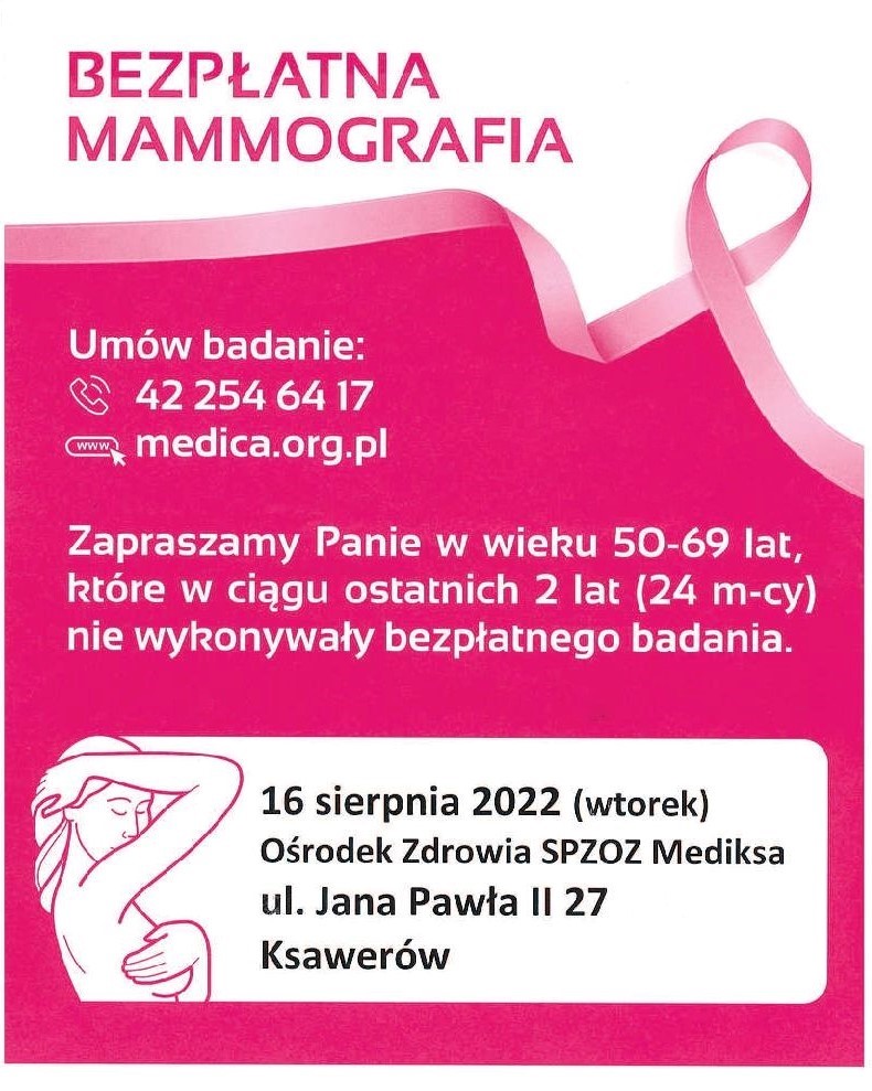 mammografia 16 08 2022
